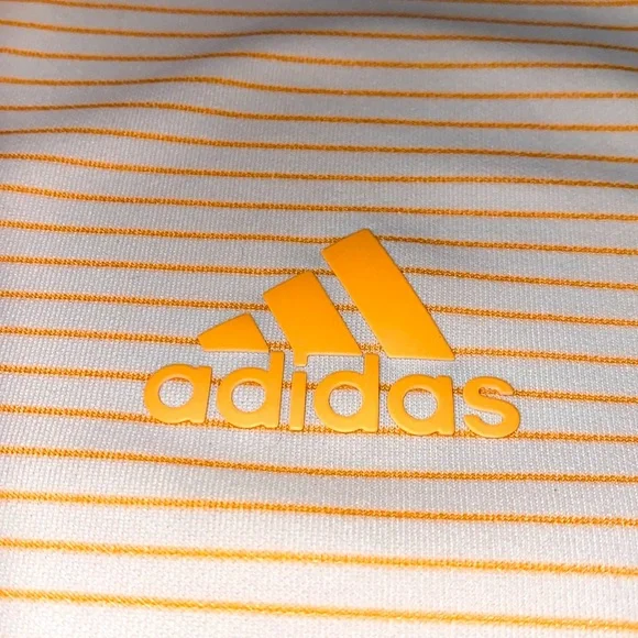 ADIDAS GOLF SHIRT. STRIPED POLO - Picture 3 of 9
